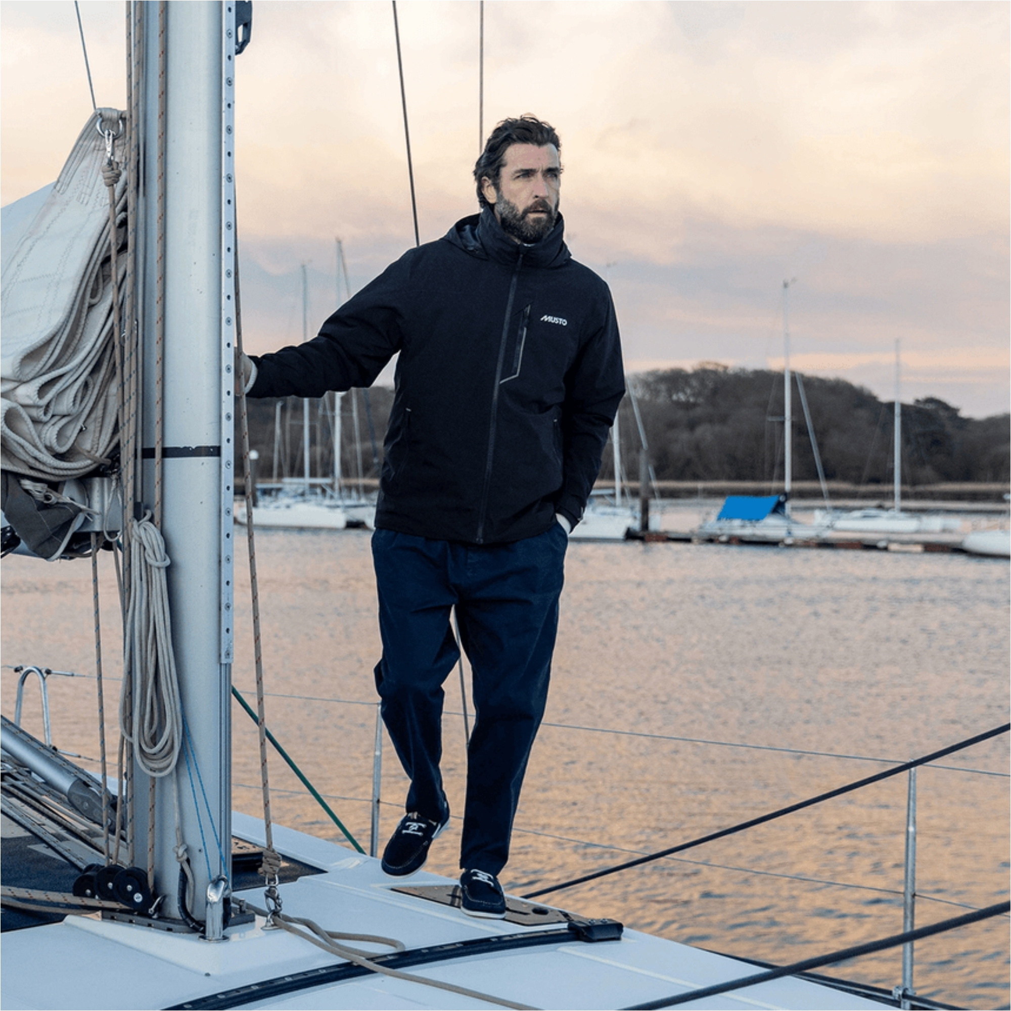 2026 Musto Mens BR1 Primaloft Midlayer Jacket 82580 - True Navy